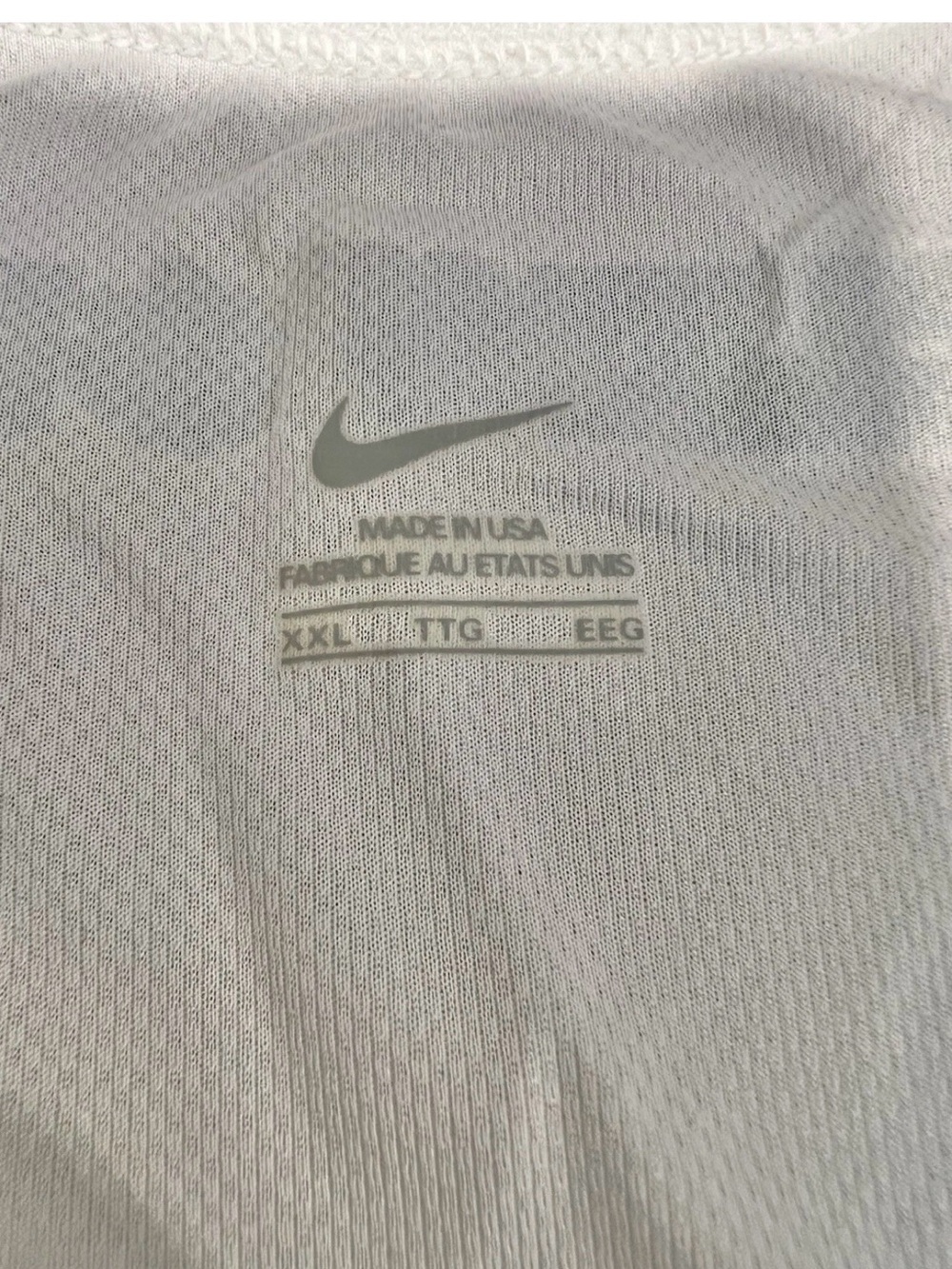 NEW Nike Clemson Tigers Women’s Tank Top ACC Size XXL  White Uniform Field. - Picture 3 of 4